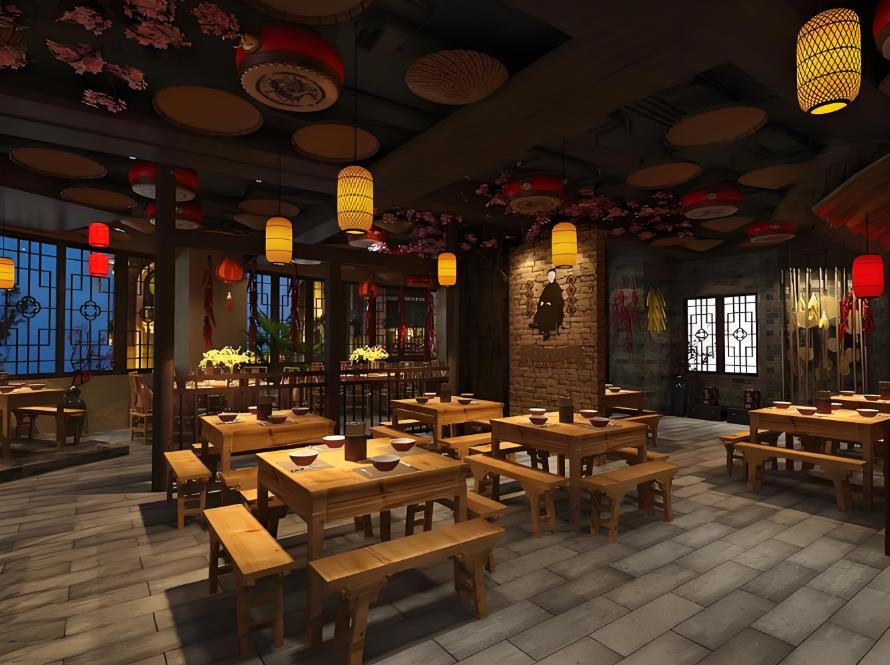 100平米餐飲店裝修要花多少錢？
